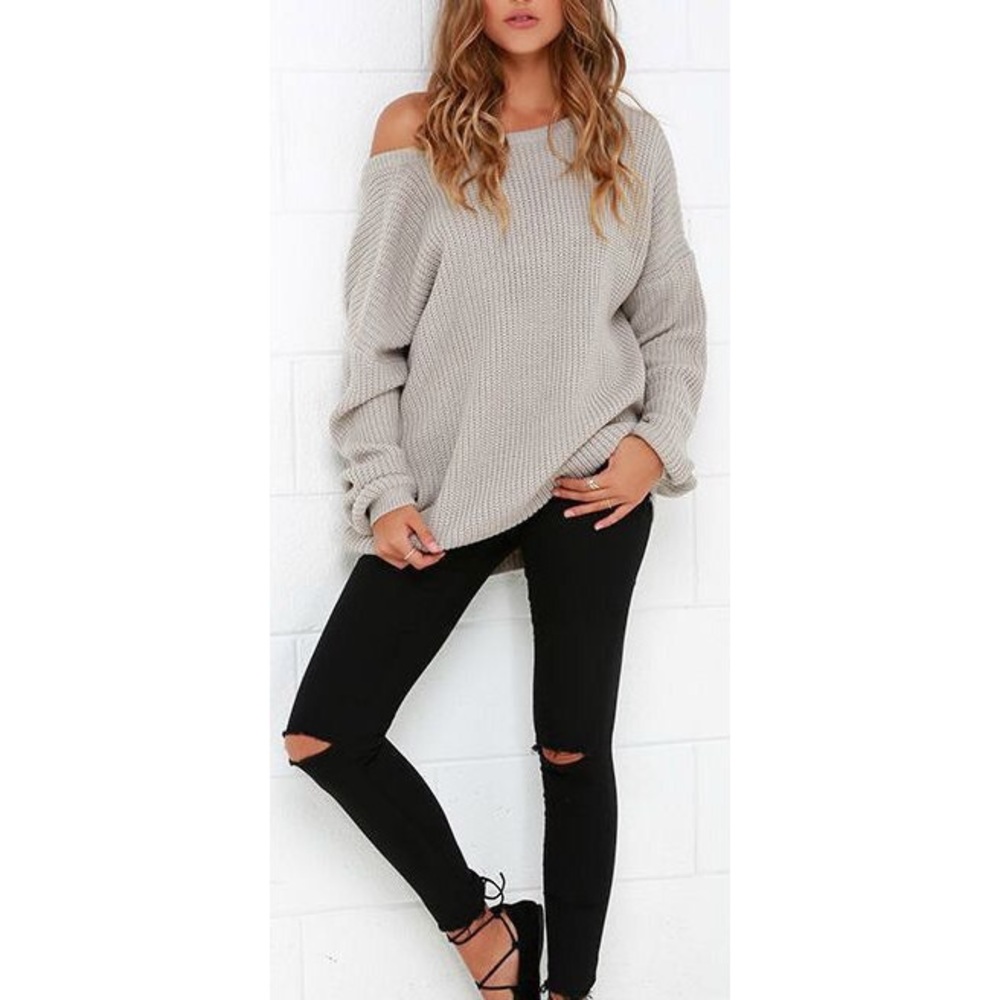 🚫SOLD🚫 BLACK Split Knee Jeans